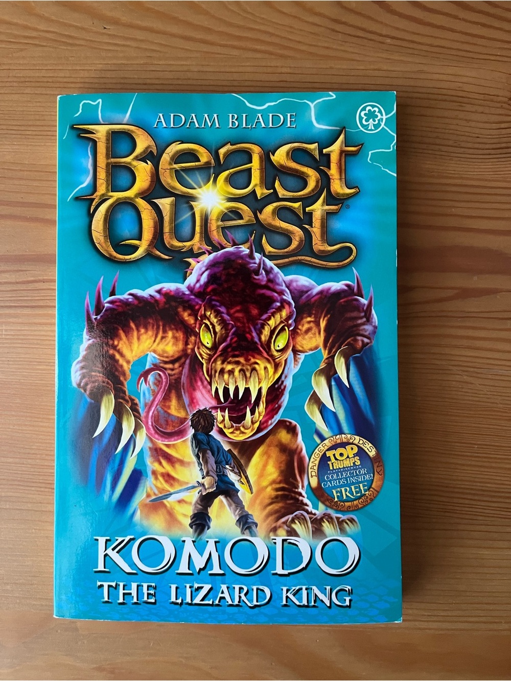 📚 $5 for $15 kids📚Beast Quest - Komodo The Lizard King by Adam Blade